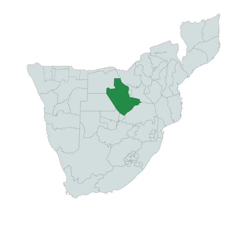 Botswana Agate Location