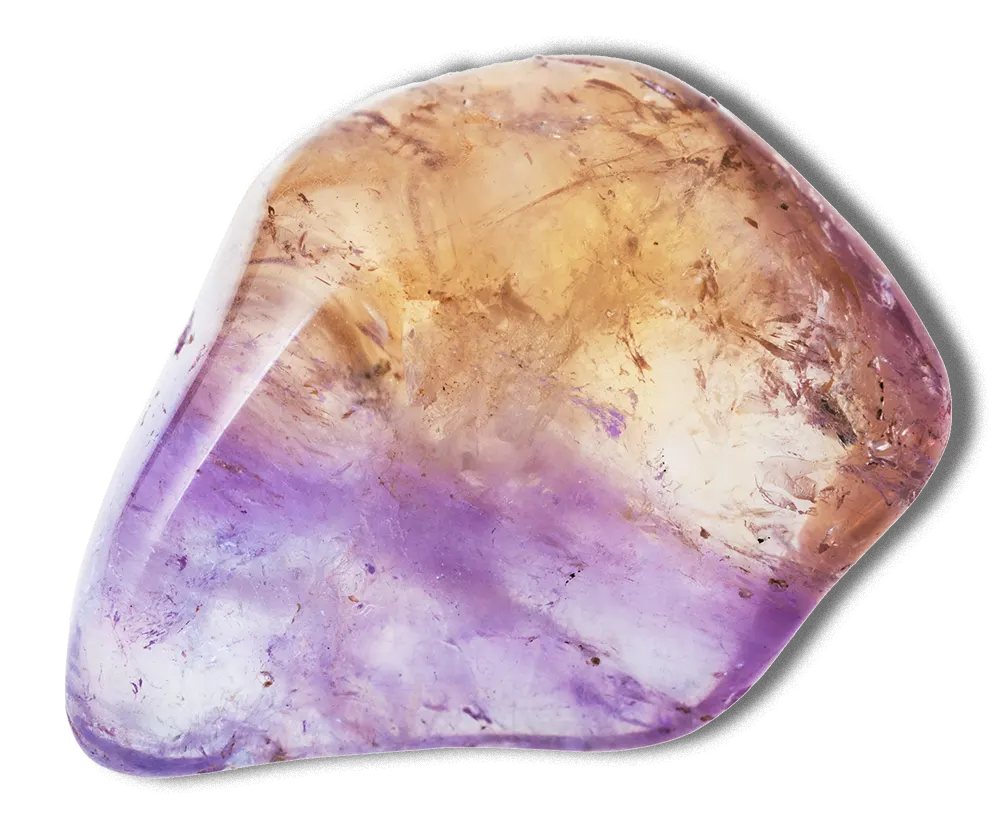 Dual-Colored Ametrine Crystal