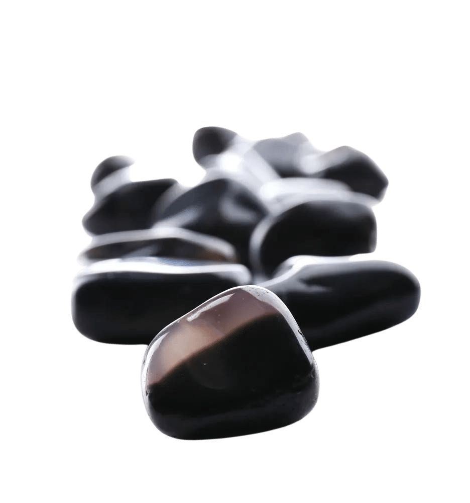 Black onyx multiple stones