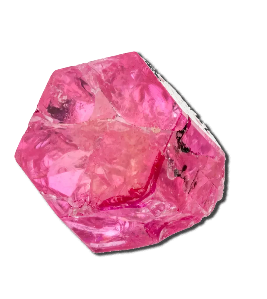 Cut Bixbite Crystal
