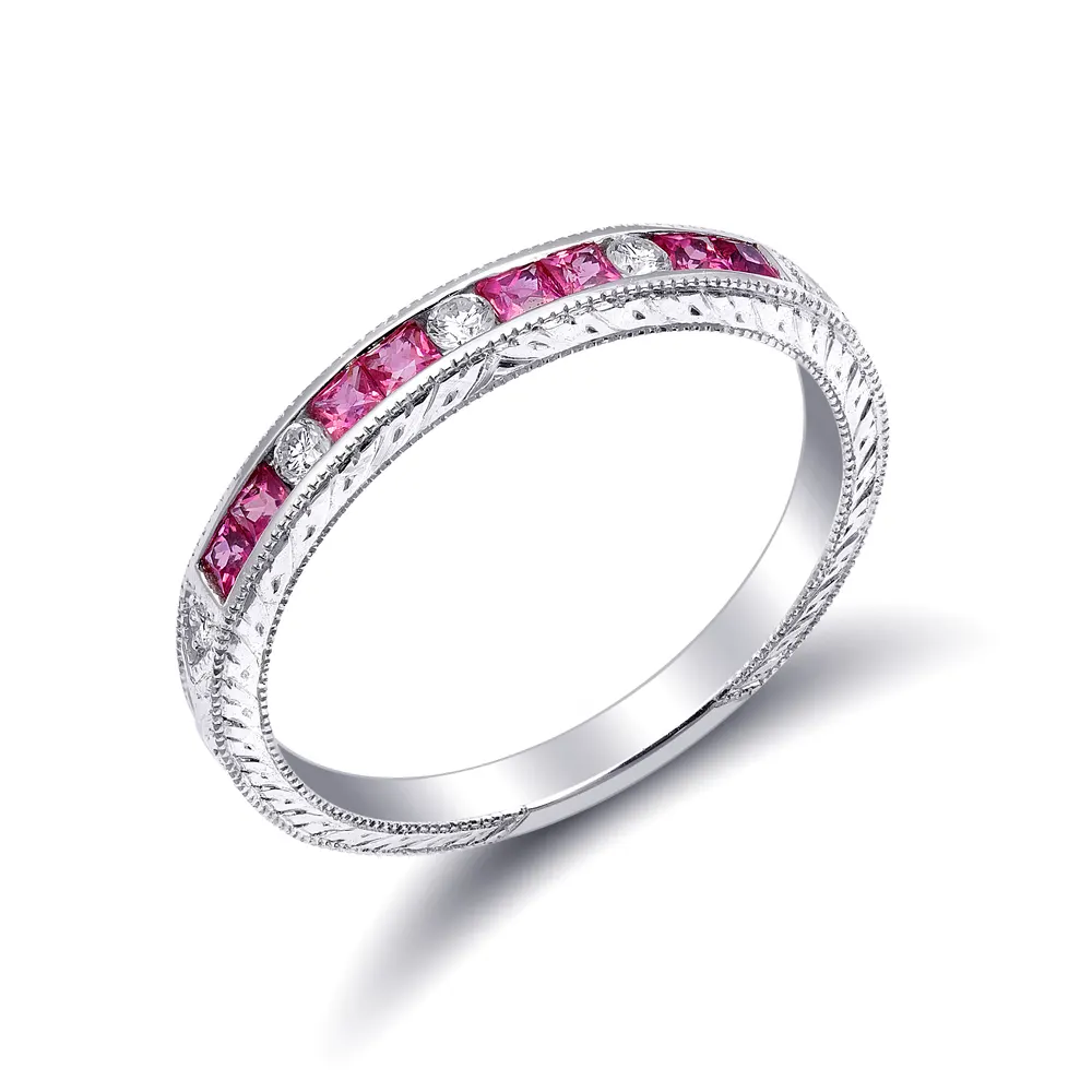 Natural Pink Sapphire ring