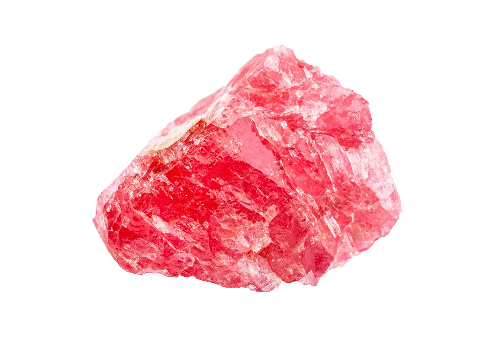 Raw Crystal Rhodonite Stone