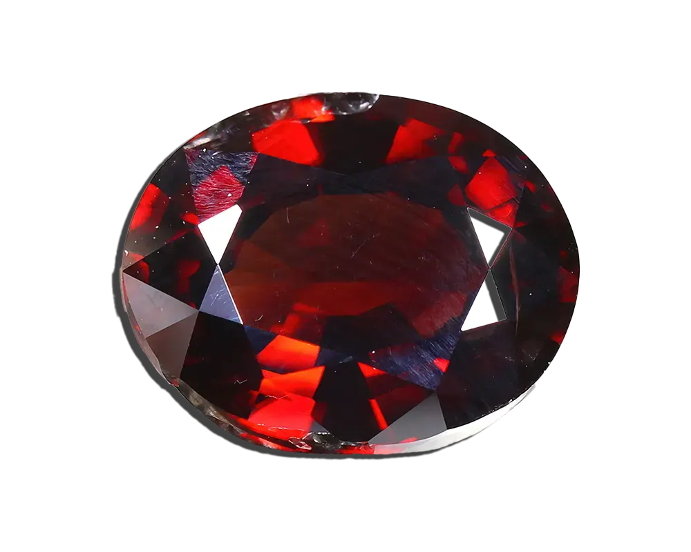 Red Zircon Stone
