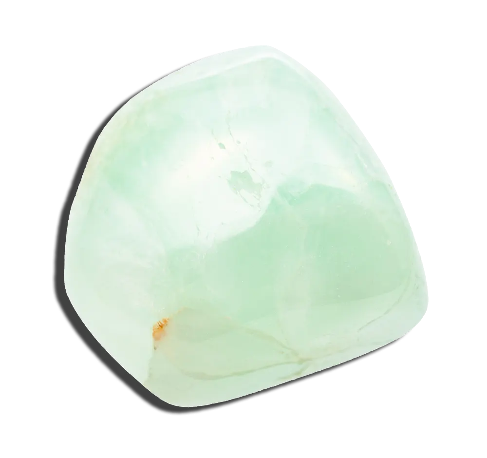 polished prehnite gem stone isolated on white 2021 08 28 17 38 23 utc