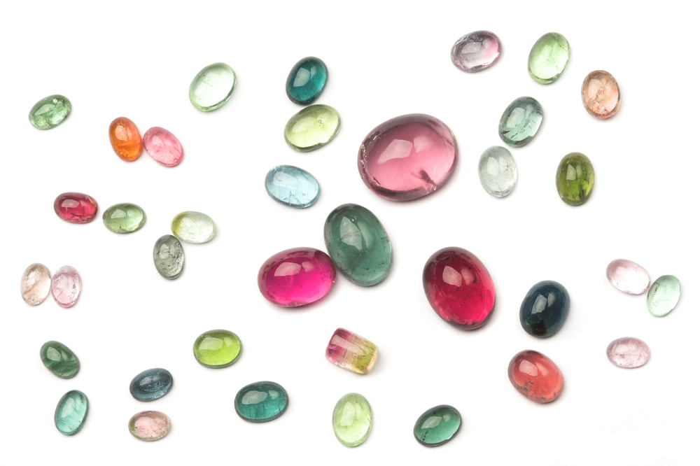 Different Tourmalines gems