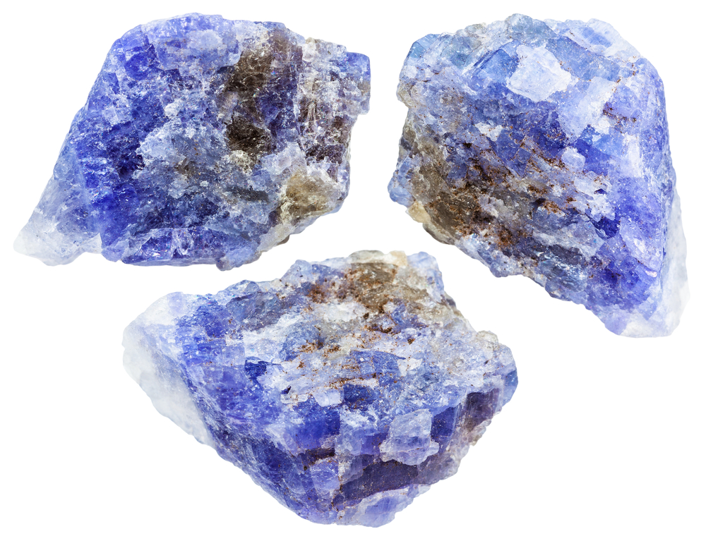 Tanzanite-Raw blue violet zoisite