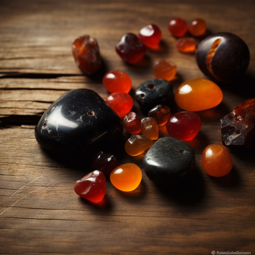 Image of Alternative Birthstones for July Carnelian and Onyx 1