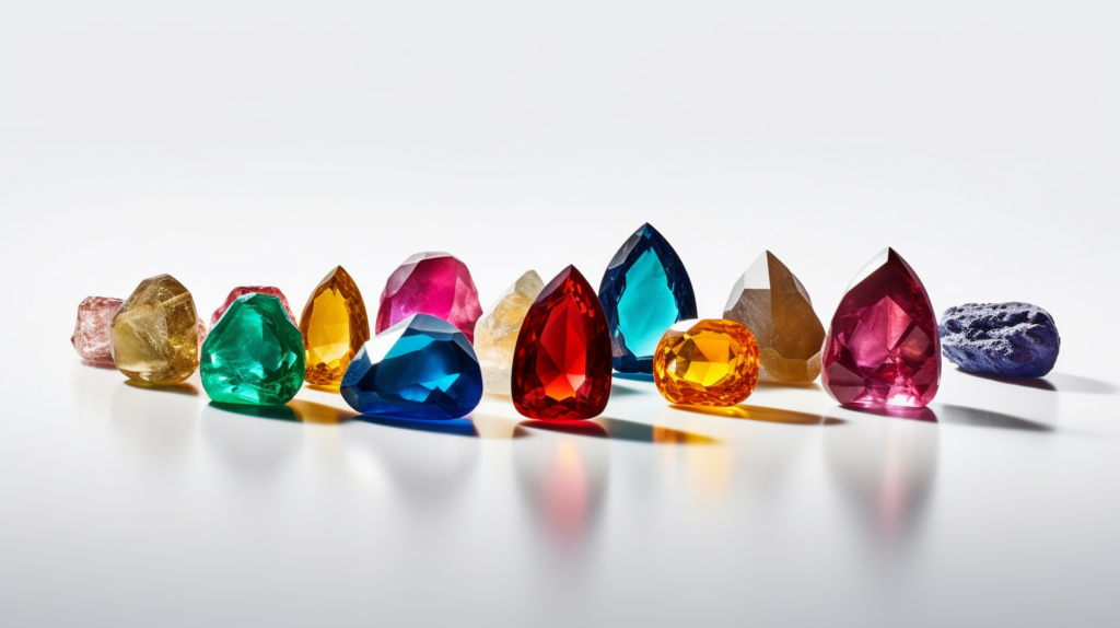 A collection of the rarest gemstones