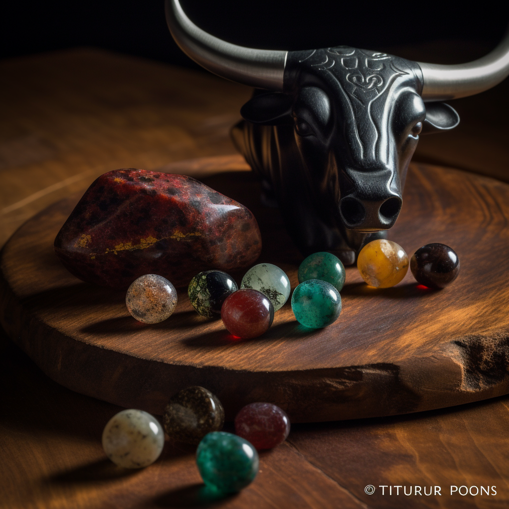 Taurus stones paired with other complementary stones
