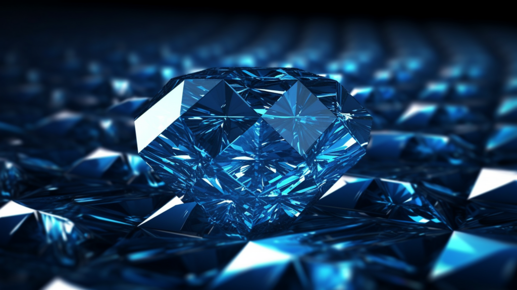 The Hope Diamonds Unique Blue Hue