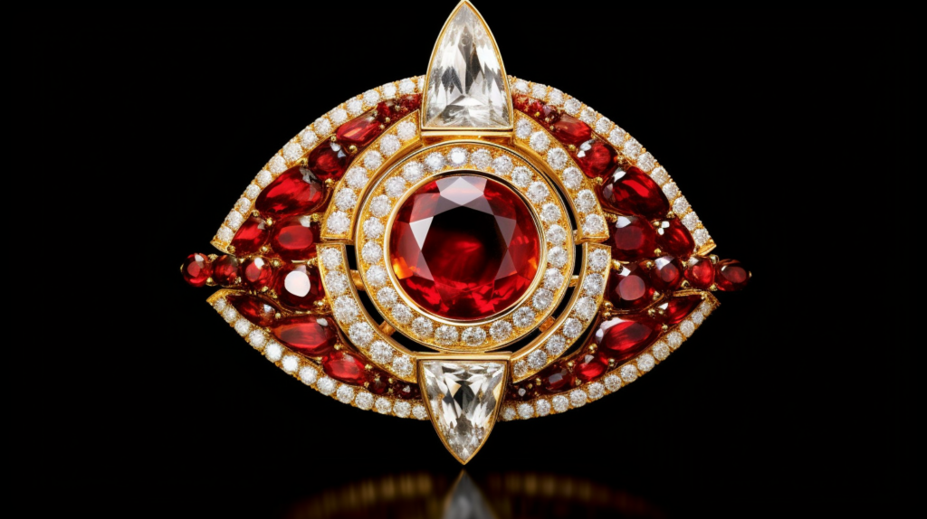 The original 195 carat Eye of Brahma Diamond