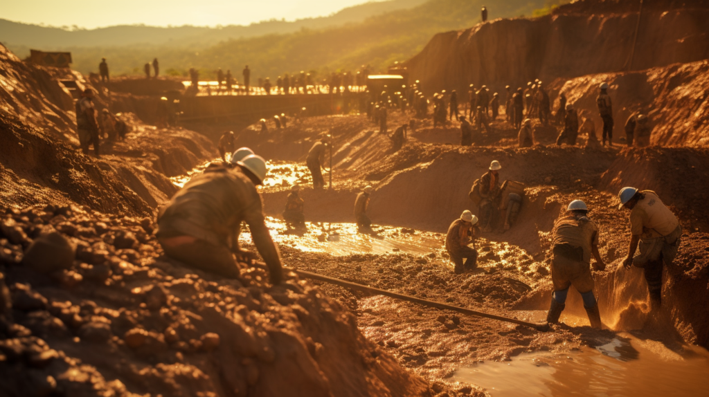 Mining workers using ethical practices