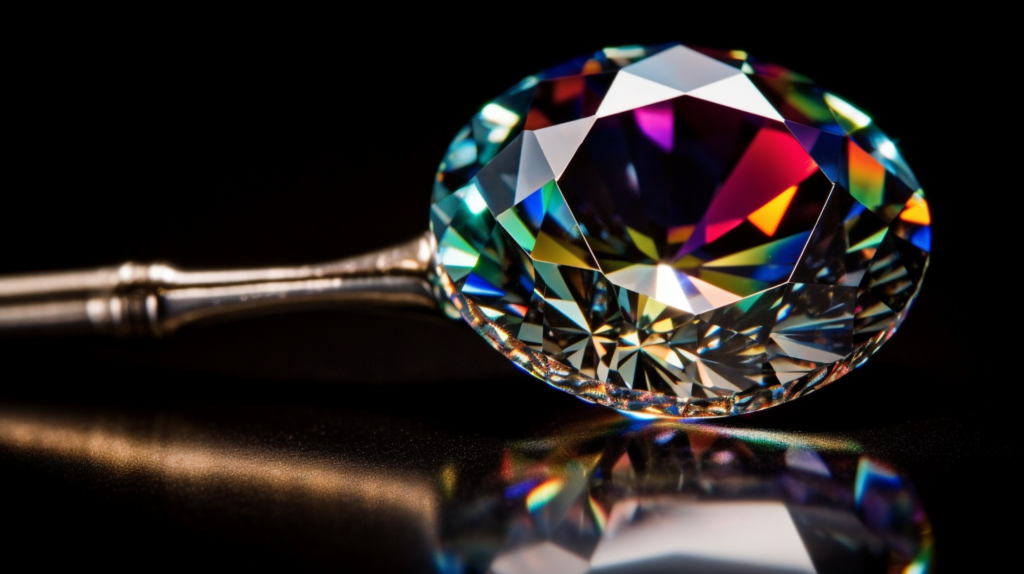 The Centenary Diamond showcasing its brilliant sparkle color grade and flawless structure